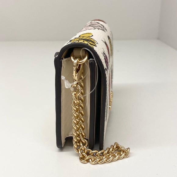 Coach Mini Wallet On A Chain With Creature Print # CR373 - Picture 7 of 12
